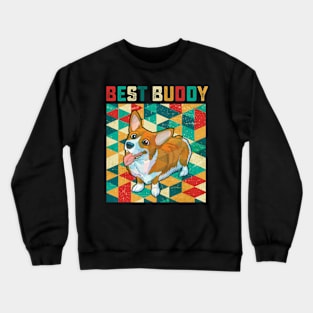 Best Buddy Corgi Crewneck Sweatshirt